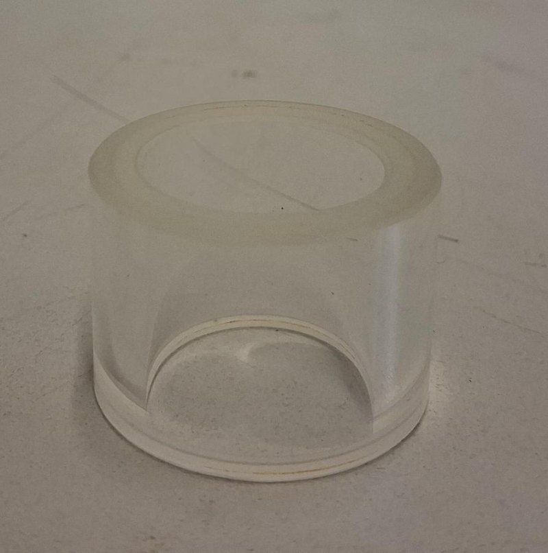 Normag Distanzstück aus Glas Typ PDG015/020-P Borosilikatglas 3.3 DN 15 Länge 20 mm