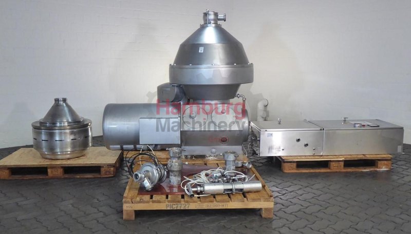 Bactofuge Alfa Laval BBRPX 714 HGV-34C