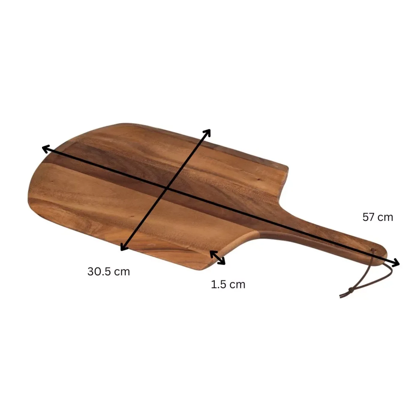Tala Pizza Paddle in Natural Acacia - islandcatering - 2