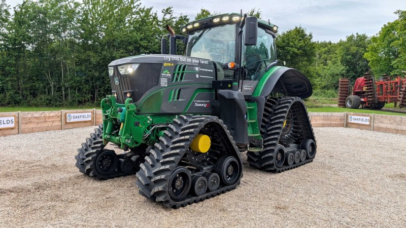 2019 John Deere 6215R Ultimate on Soucy Tracks