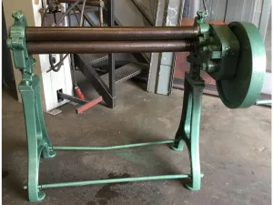 J BARROW HOPE & CO Geared Hand Bending Rolls 39" x 3" - WNS - W. Neal Services Ltd