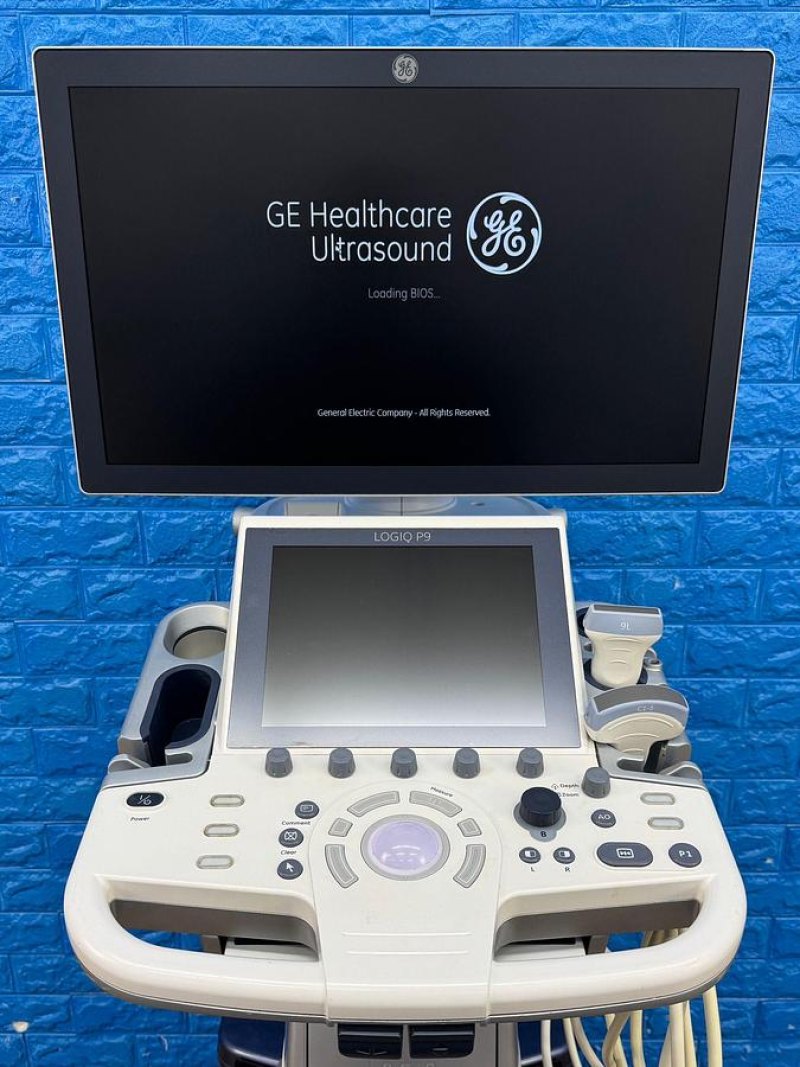 GE LOGIQ P9 YOM: 2016 R1 with Convex C1-5-RS YOM: 2022 and Linear Probe 9L-RS YOM: 2018