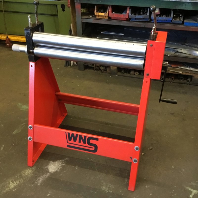 WNS Manual/Hand Bending Rolls 660mm x 75mm x 2.0mm - WNS - W. Neal Services Ltd
