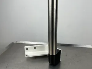 Kolposkophalterung / Geräteaufnahme für Gynäkologiestuhl, Edelstahl 31cm