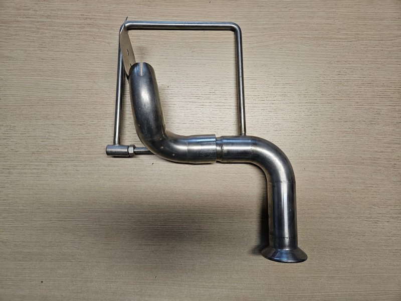 REVOLVING-ROTATING SPRAYER MADE IN STAINLESS STEEL, GAROLLA 50 OR 50DIN FITTING, NEW EQUIPMENT
