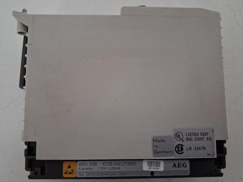 AEG Modicon ADU 206 Analog Input Module