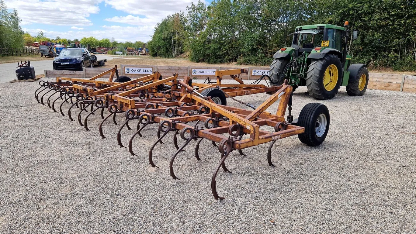 1988 Simba 8m Pigtail Tine Cultivator - 1