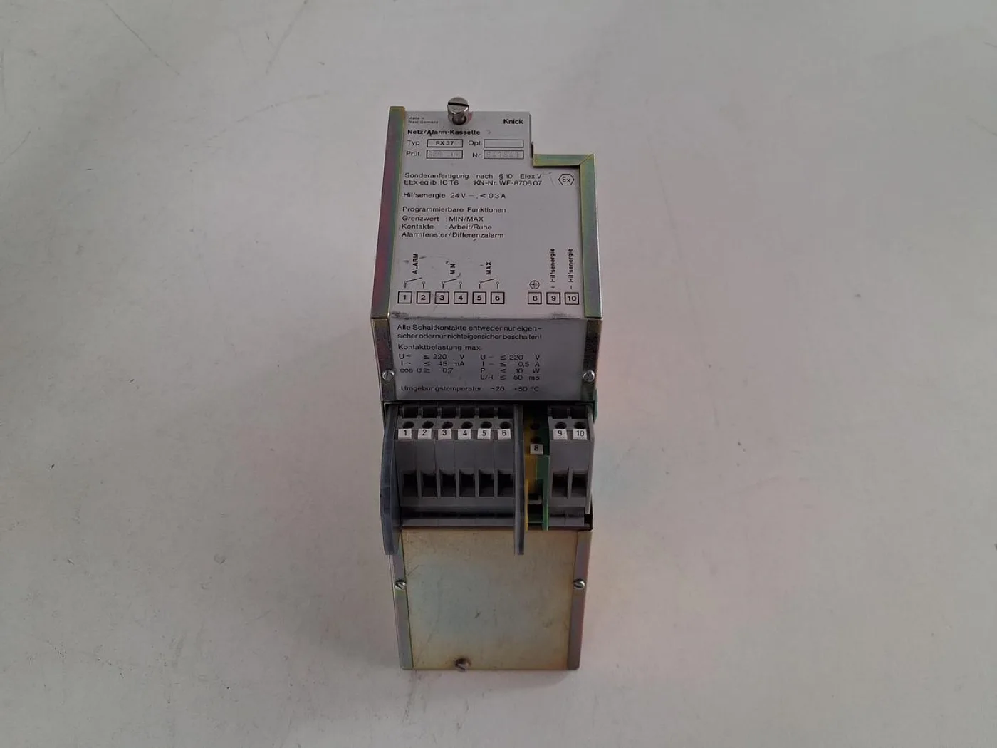 Knick AX 37 Netz-/Alarm-Kassette - 2