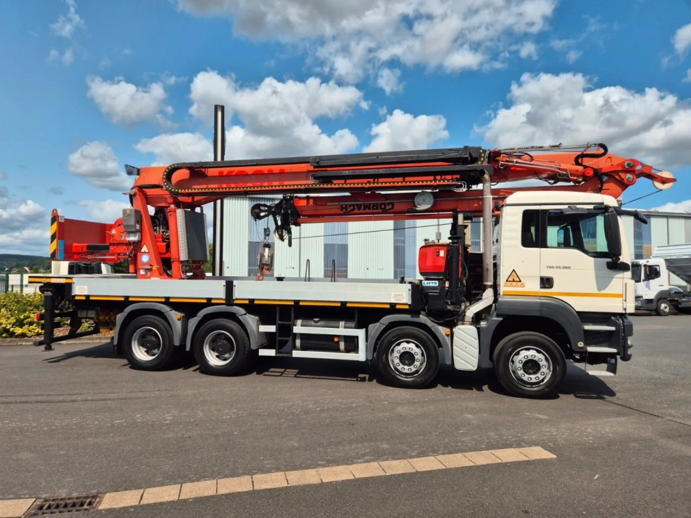 Man TGS 35.360 8x4 BB Cormach 91000 TECH Funk - 5