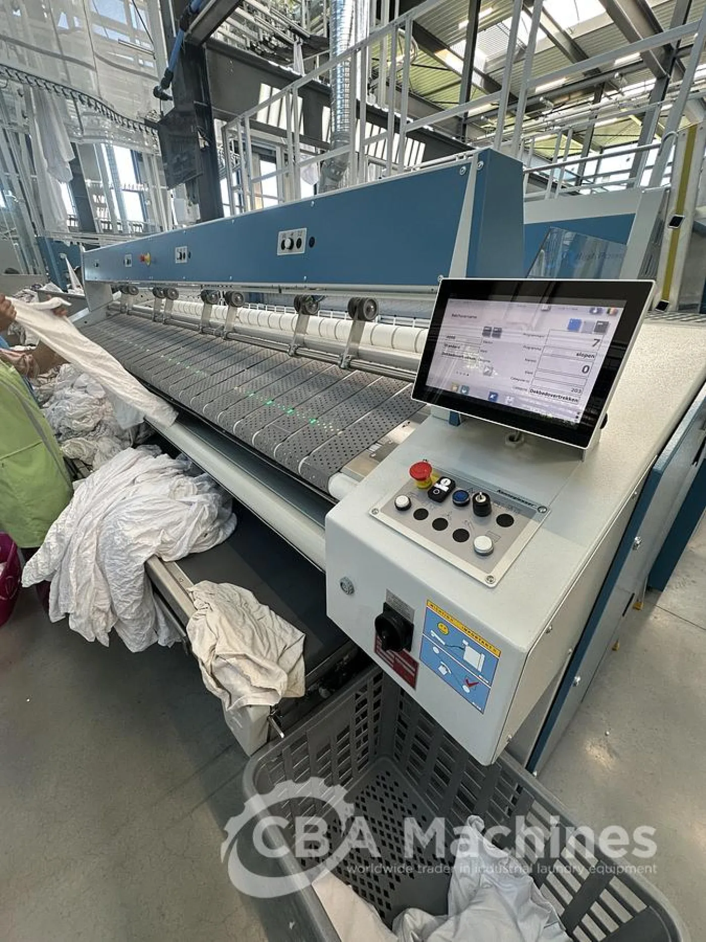 2025 Kannegiesser Ironing line EMV 35-4 + Mono roll 1200 x 3500 + RFL-J 35-1/2/4-2 + SKF 35-4 (1013-1014-1015-1016) - 2