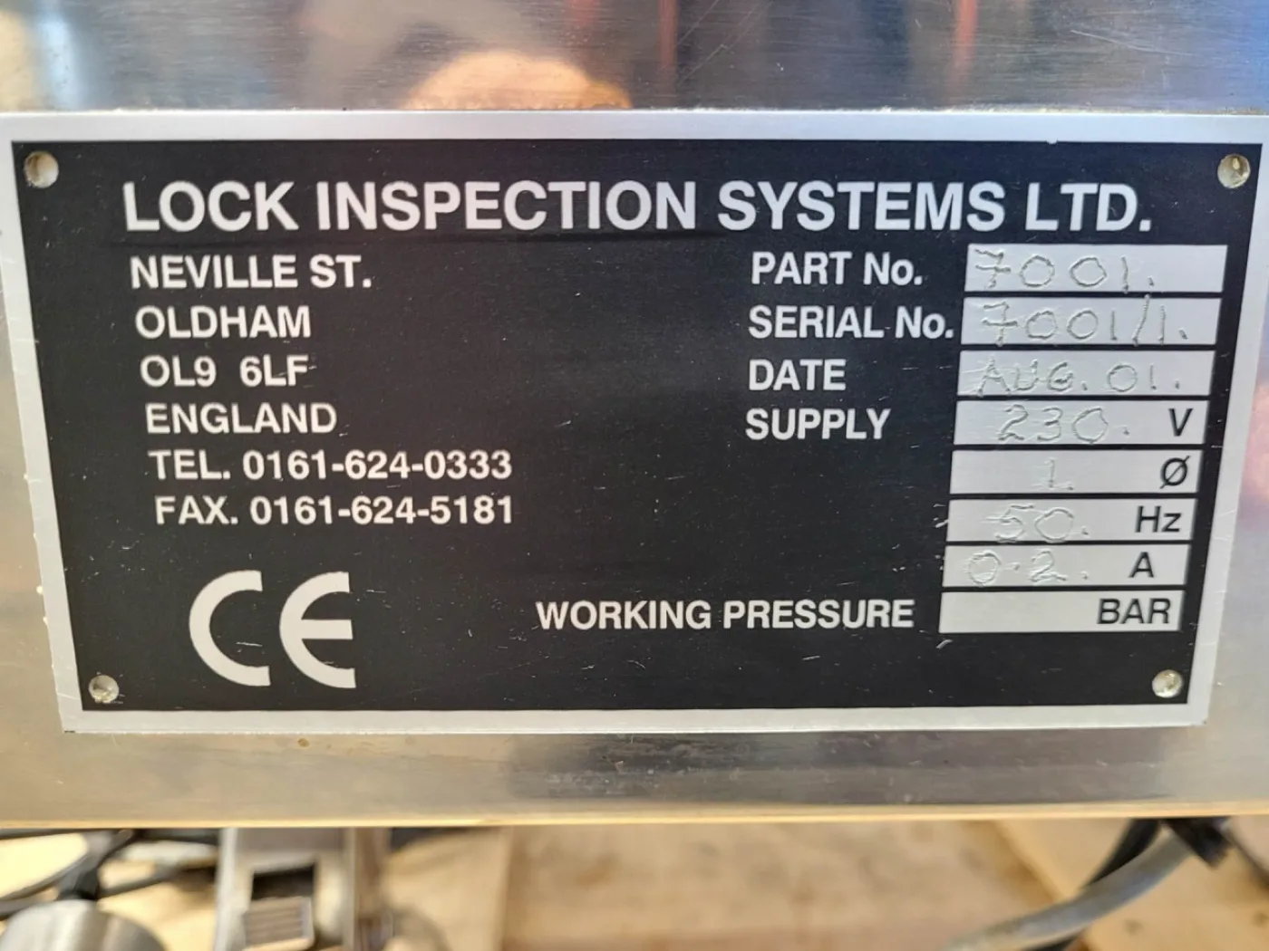 Lock Inspection Systems tablet deduster - Metal detector - 5