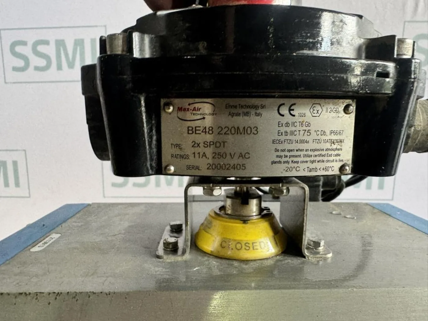 2021 EVAC / Max-Air Automated ball valve - 7