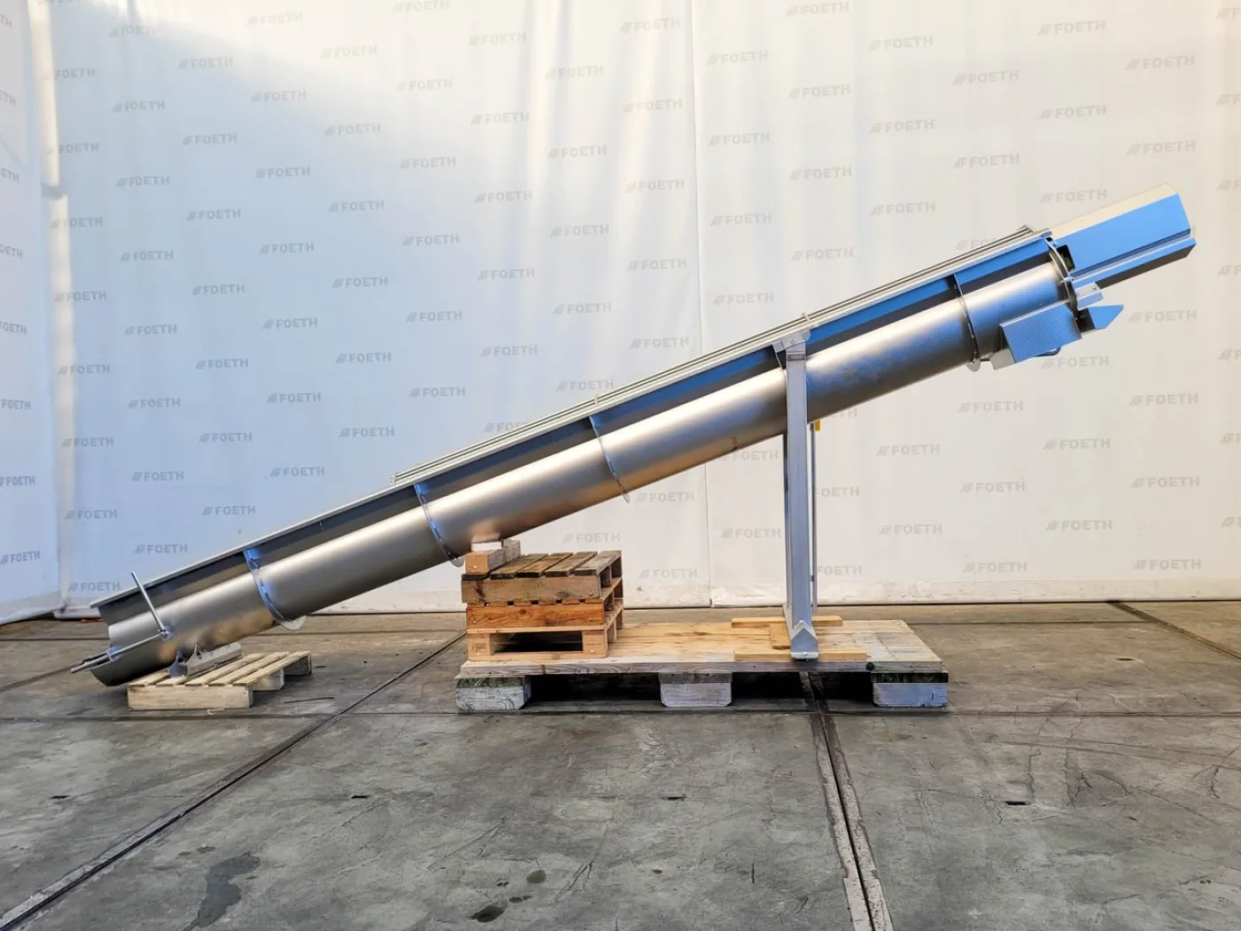 Inclined À vis Convoyeur - Horizontal screw conveyor - 6