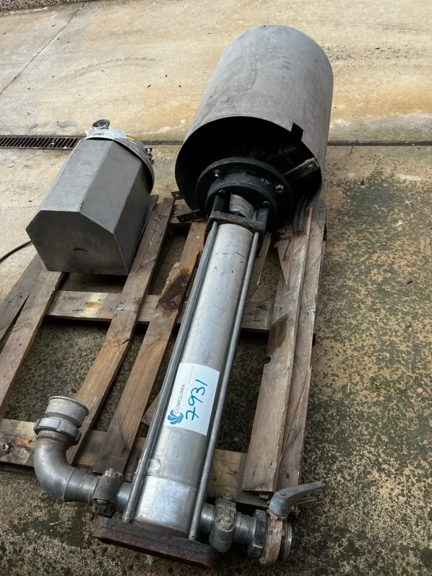 USED GRUNDFOS HIGH PRESSURE CENTRIFUGAL PUMP - 1