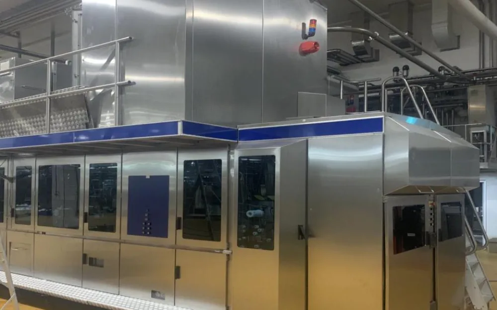 2004 Tetra Pak Aseptic/carton filling and packaging line