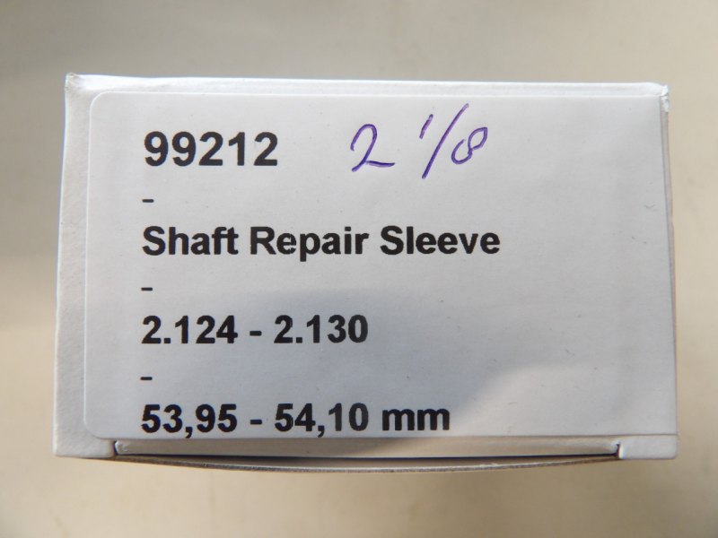 speedy sleeve 2 1/8
