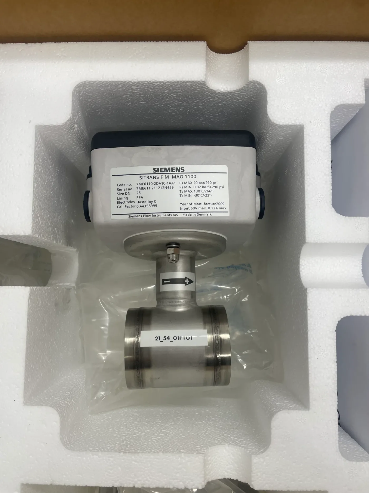 Siemens SITRANS FM MAG 1100 Durchflusssensor - 3