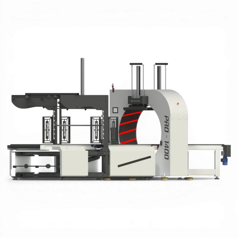 DYNAWRAP PRO 1400 W Orbitalwickler – Verpackungsmaschine für Langgut & Profile