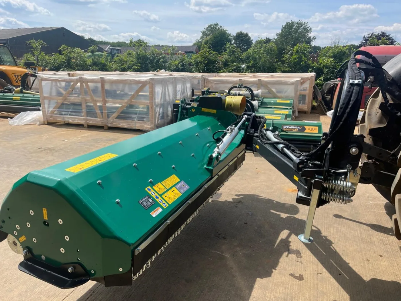 Spearhead Sniper offset 225 Flail Mower LH - 3
