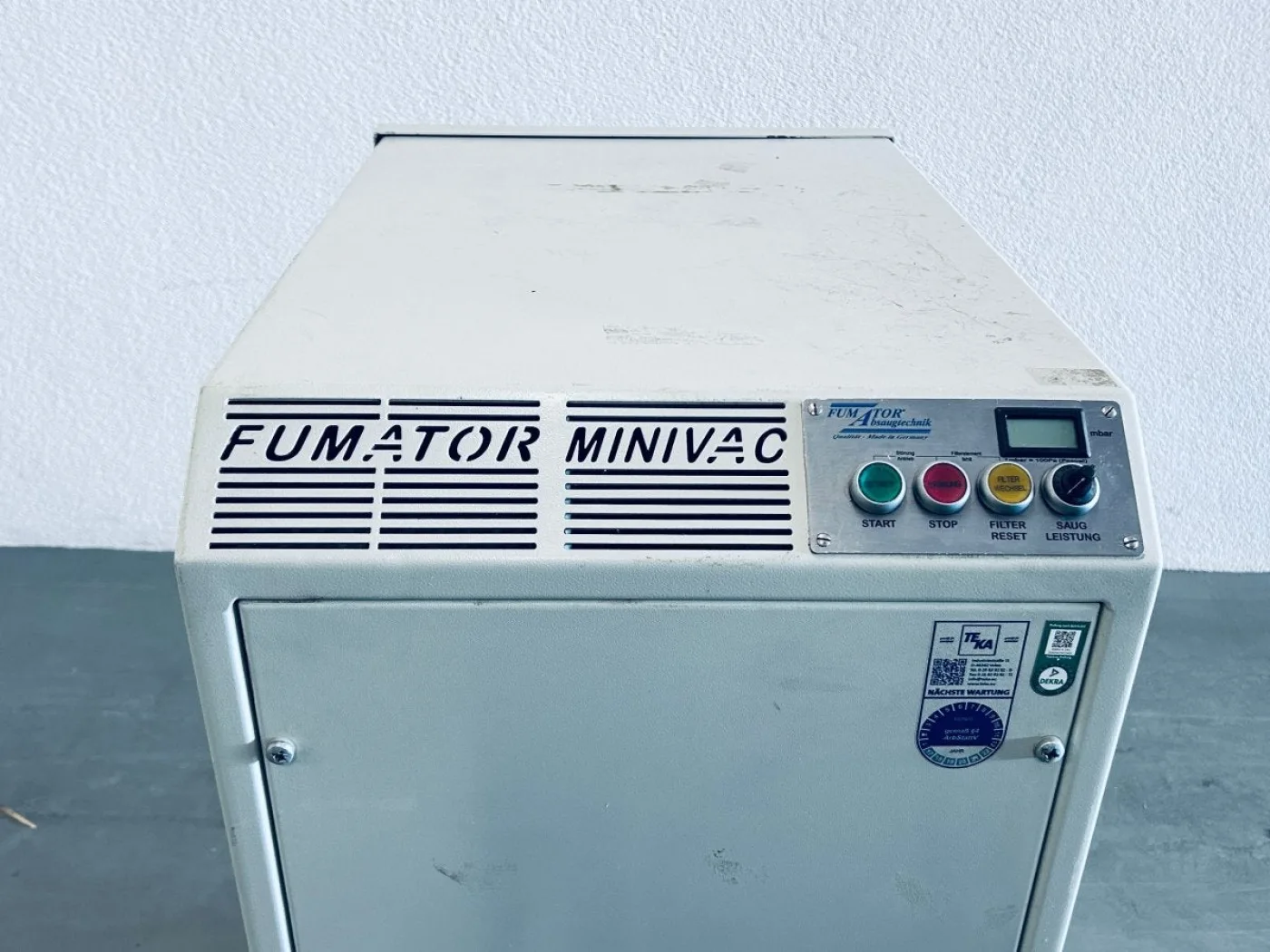 Fumator Minivac 350D Schweißrauchabsaugung 0650173824 - 4