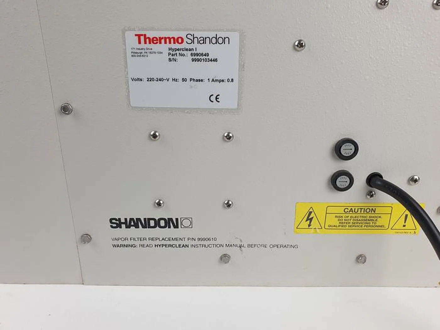 Shandon HyperClean 1 Grossing station - 5