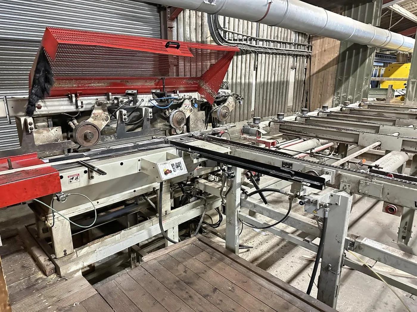WEINIG high speed planing line Hydromat 30 XL - 5