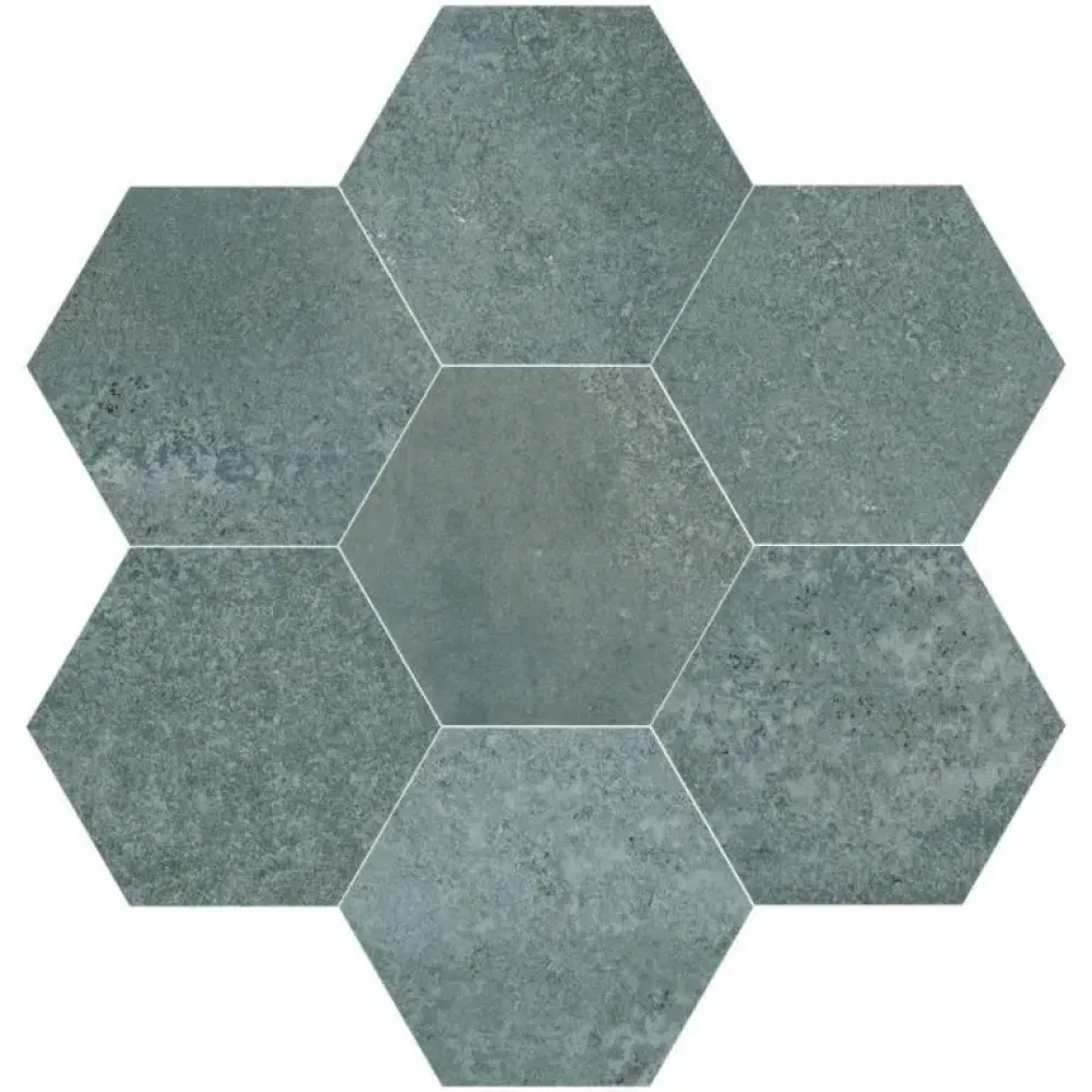 Filo Extra 10MM Petrol decor tegel mat 17x15 cm