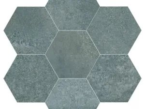 Filo Extra 10MM Petrol decor tegel mat 17x15 cm
