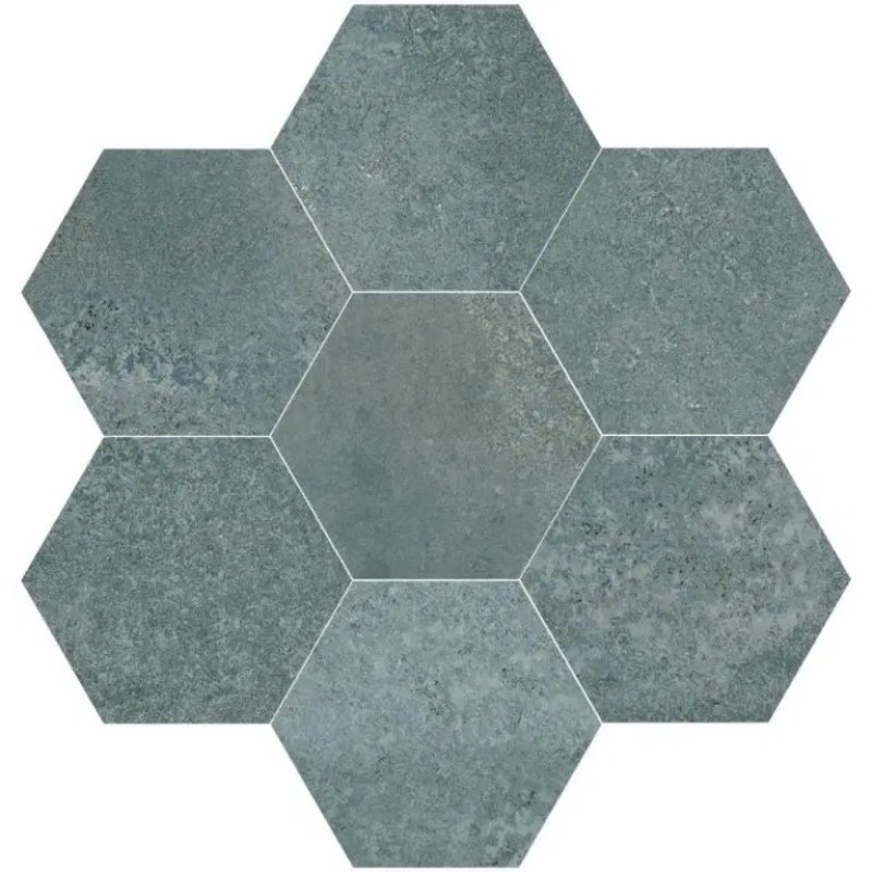 Filo Extra 10MM Petrol decor tegel mat 17x15 cm