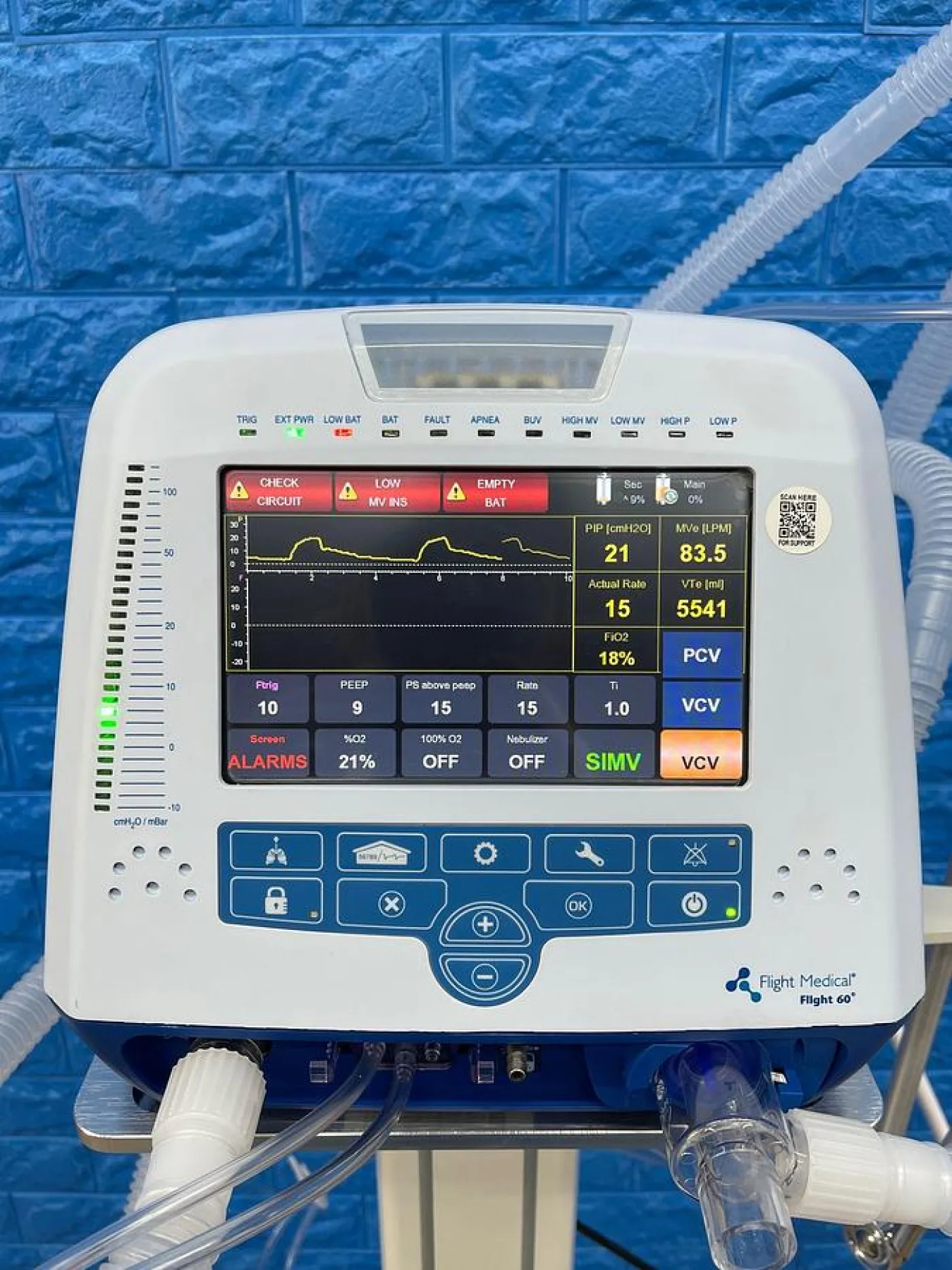 FLIGHT MEDICAL Flight 60 Ventilator - 8