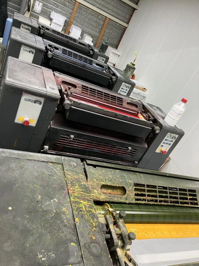 Heidelberg SM 52-4 offset printing press