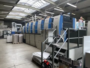 KBA Rapida 142-6-L offset printing press