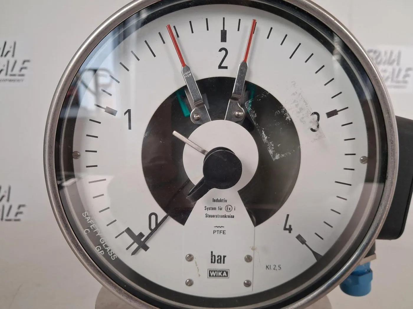 WIKA NG 160 Kontaktmanometer 0–4 bar DN 50 - 3
