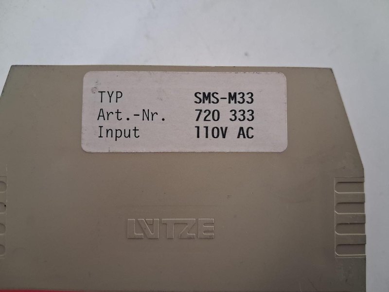 Lütze VARIOCOMPACT SMS-M33 Signal Relay Module