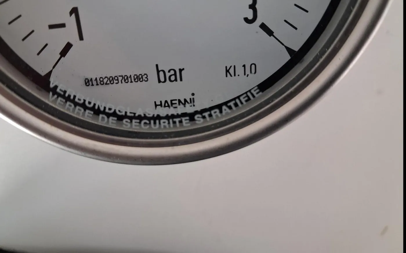 HAENNI Helium Leak Test Sicherheitsmanometer - 7