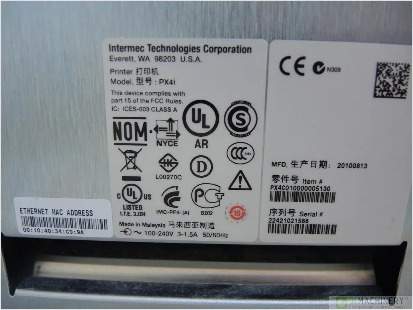2010 INTERMEC Px4i AI2480 - 6