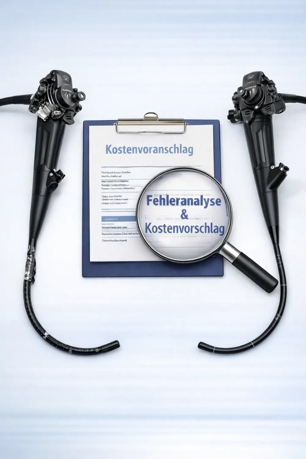 Olympus fast alle typen Reperaturservice für flexible Endoskope