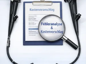 Olympus fast alle typen Reperaturservice für flexible Endoskope