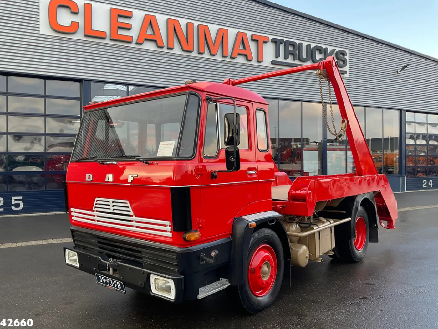 DAF FA 1600 DF 485 14 Ton portaalarmsysteem Oldtimer - 1