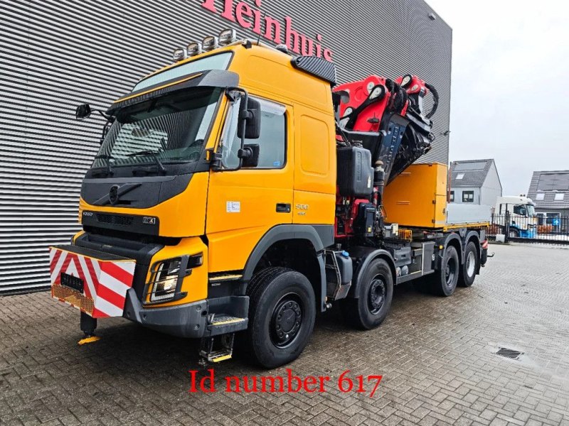 Volvo FMX 500 8x6 Fassi F1650 RA.2.28 8 x Hydr. Jip 6 x Hydr. Winch Frontabstutzung!