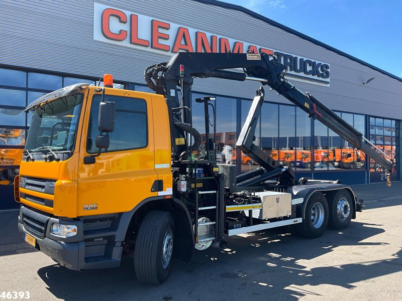 DAF 75 CF 360 HMF 16 Tonmeter laadkraan Just 124.613 km!
