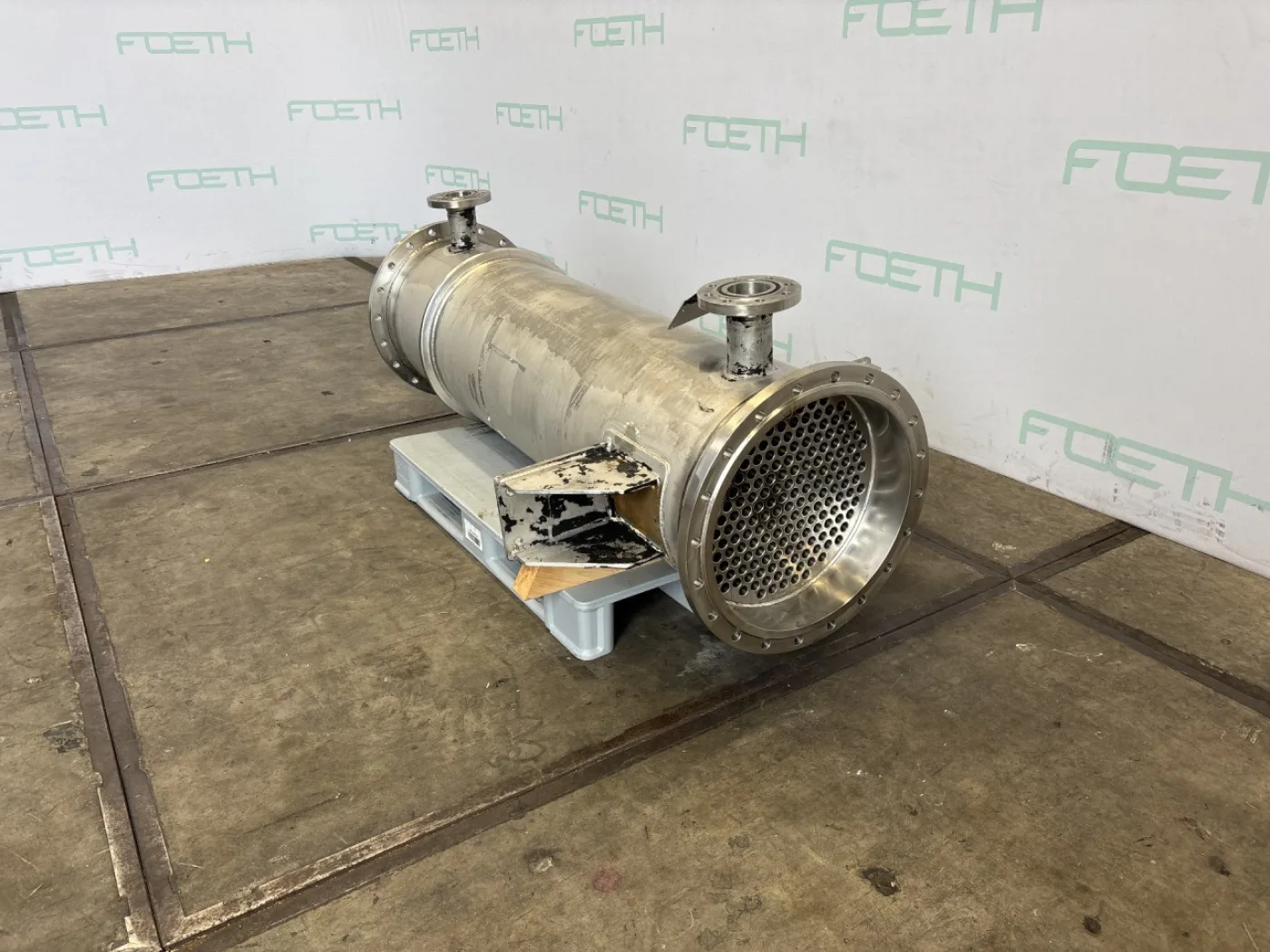 Zürcher AG Apparatebau 25 m² (tubes Hastelloy C22) - Shell and tube heat exchanger - 5
