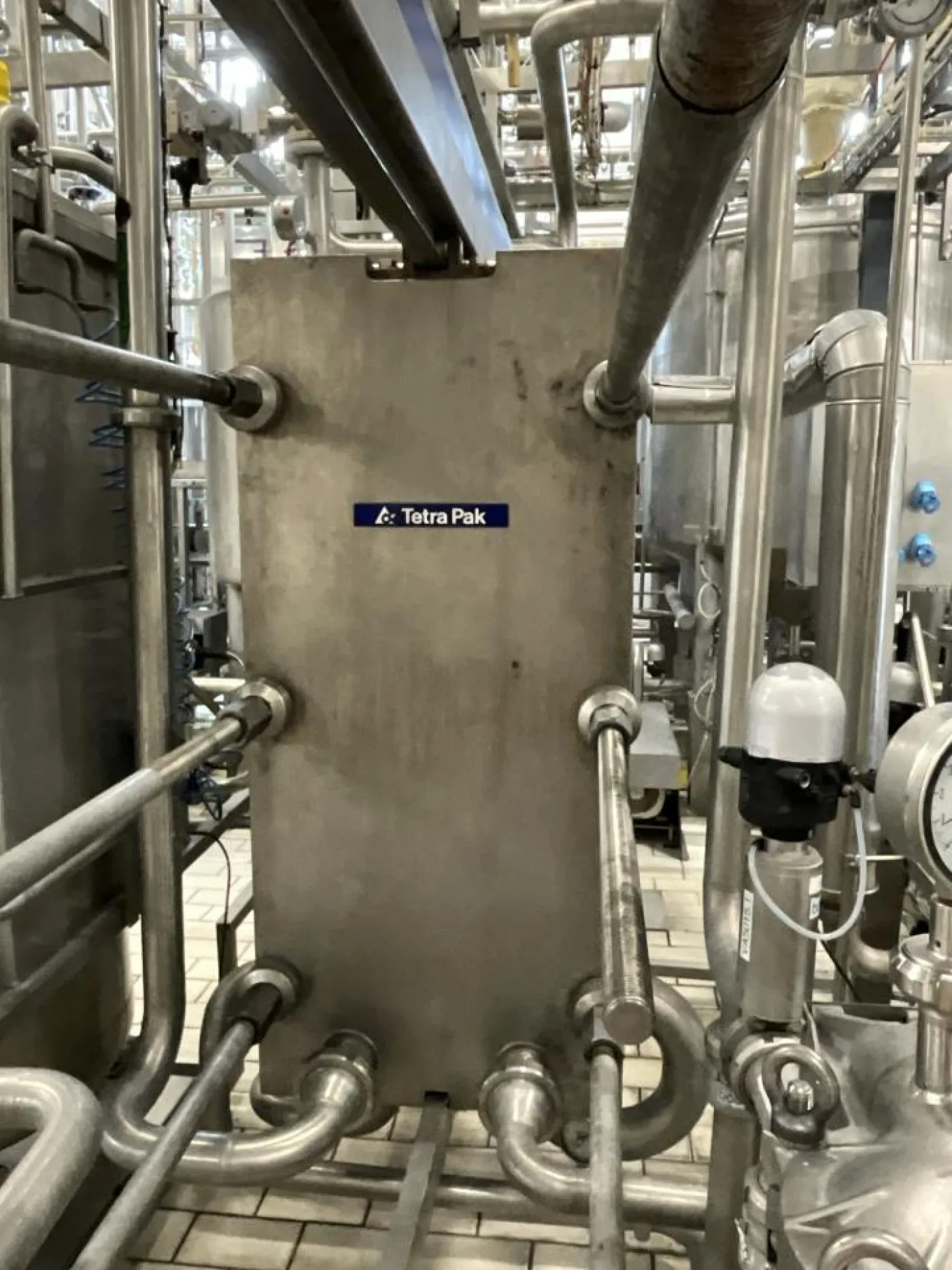 Tetra Pak Tetra Pak Stainless Steel Plate and Frame Heat Exchanger with 2 Off Filter Housings - 4