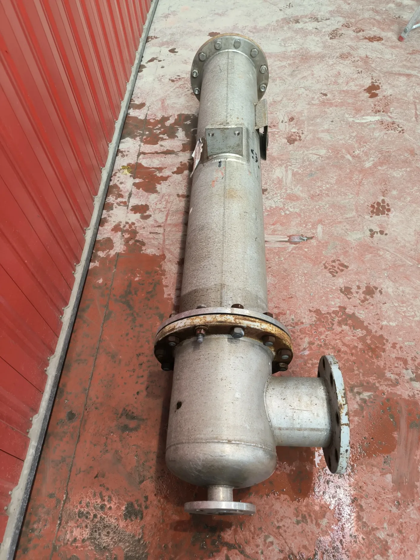 STAINLESS STEEL TUBULAR HEAT EXCHANGER 5.1 M² AGUILAR Y SALAS - 3