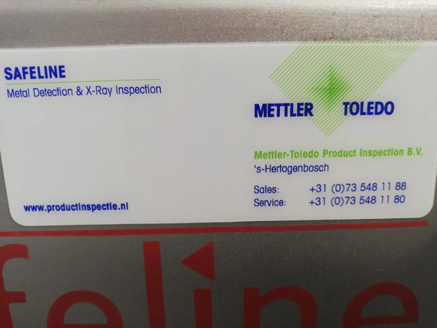 Mettler Toledo Safeline - Metal detector - 7