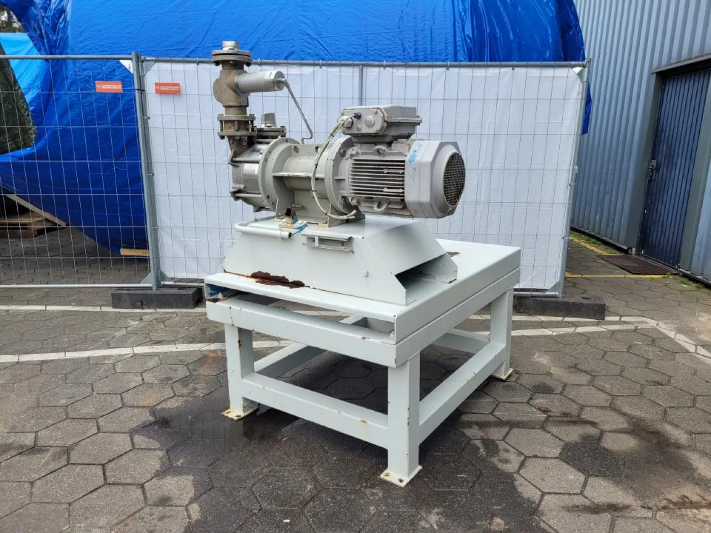 Sulzer Burckhardt Flüssigkeit ring vacuum pump with ABB 10 kW EX Motor - 6
