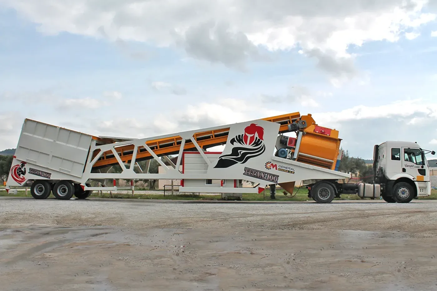 Mobile Concrete Batching Plant — 30-150 m³/h Ready-Mix Plant - 7