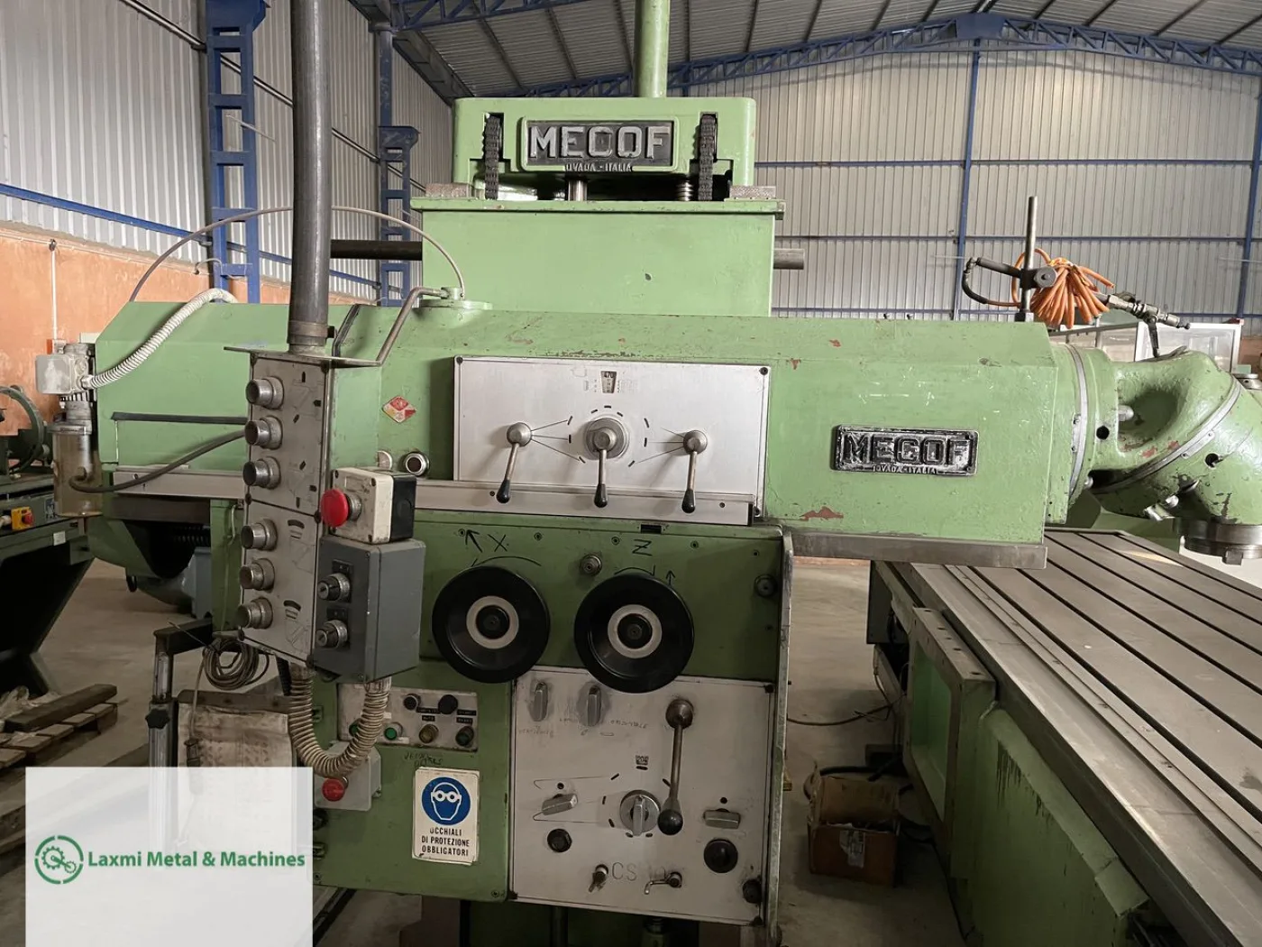 BED MILLING, MECOF (Italy) - CS 10. - Laxmi Metal & Machines, Rohtak - 3