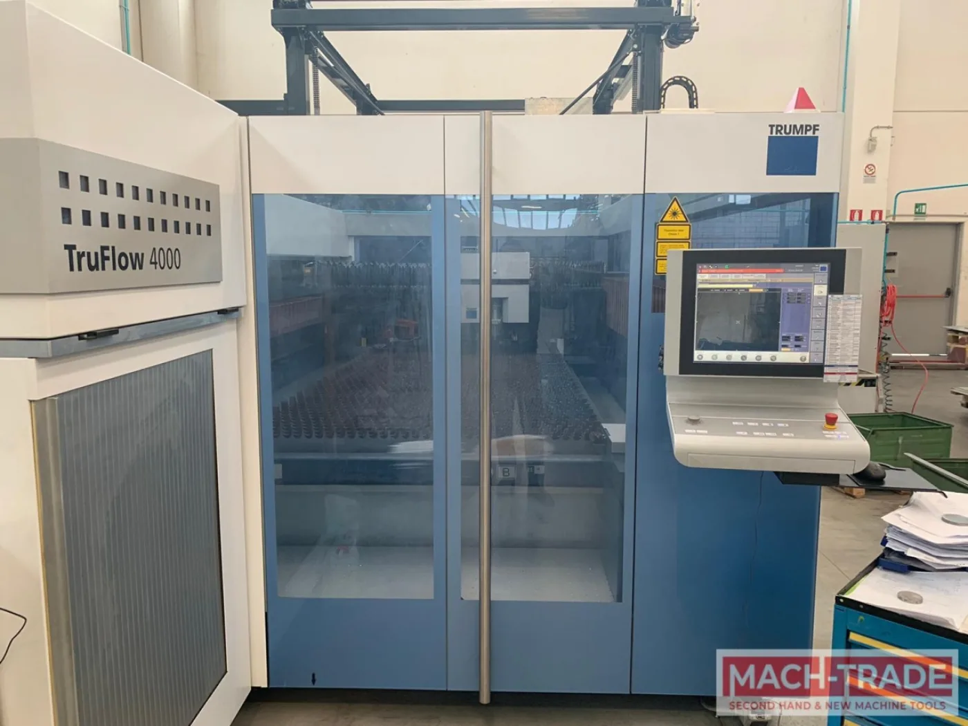 Laser cutting machine Trumpf TruLaser 3030 (L20) TruFlow 4000 year 2013 - 1