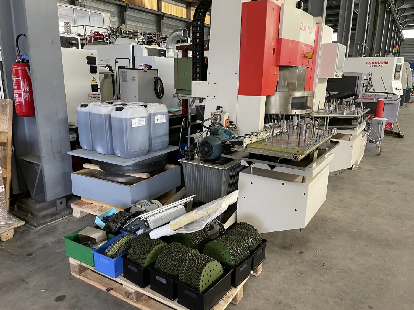 MACHINE A RODER PLAN “STAEHLI” TYPE DLM-705 - 5